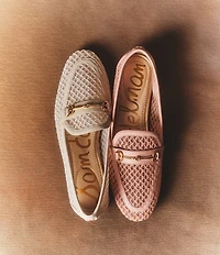 Sam Edelman Loraine Woven Mesh Bit Buckle Loafers