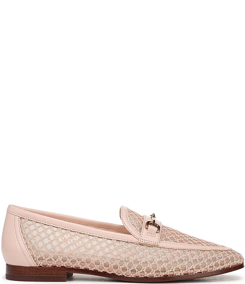 Sam Edelman Loraine Woven Mesh Bit Buckle Loafers
