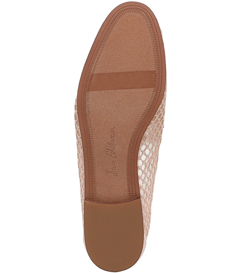 Sam Edelman Loraine Woven Mesh Bit Buckle Loafers