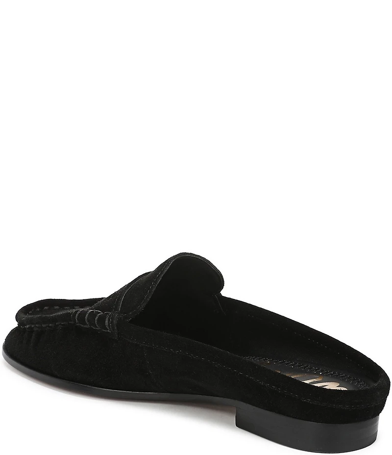 Sam Edelman Louella Suede Penny Loafer Mules