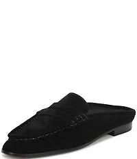 Sam Edelman Louella Suede Penny Loafer Mules