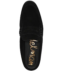 Sam Edelman Louella Suede Penny Loafer Mules