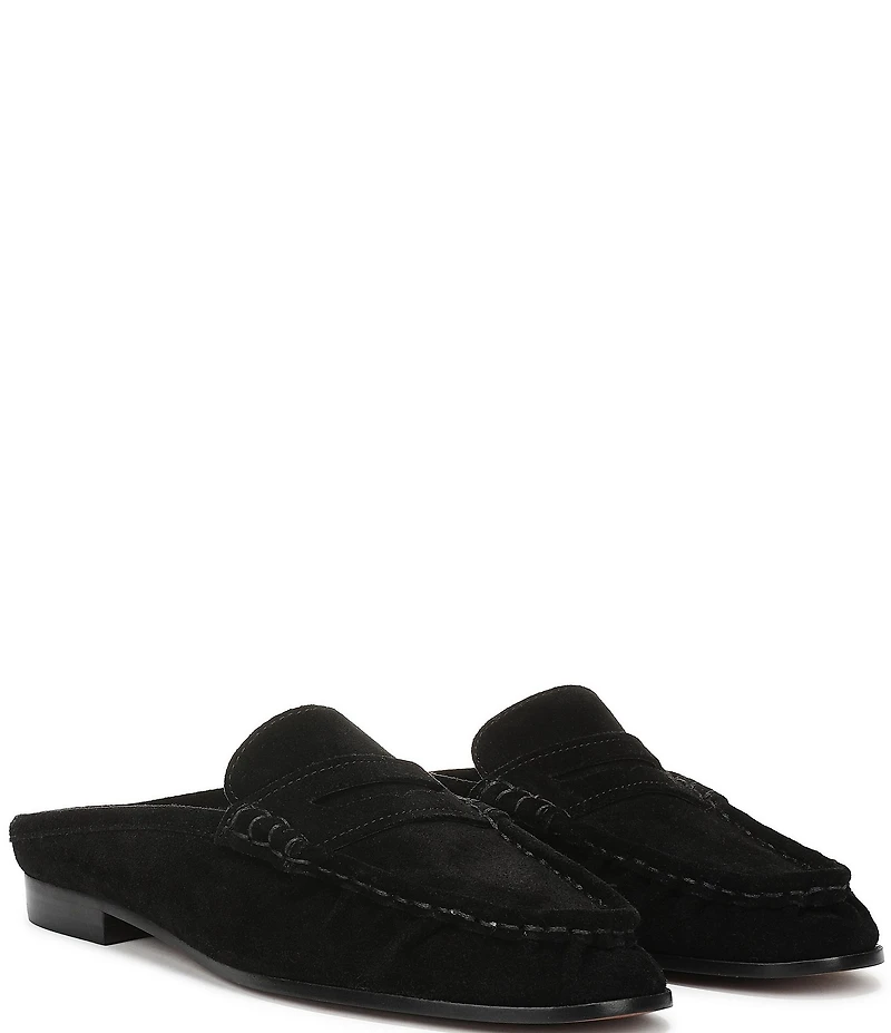 Sam Edelman Louella Suede Penny Loafer Mules