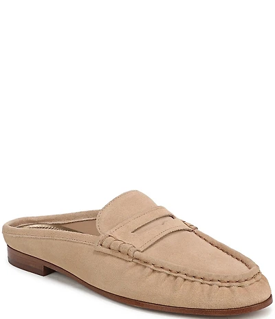 Sam Edelman Louella Suede Penny Loafer Mules