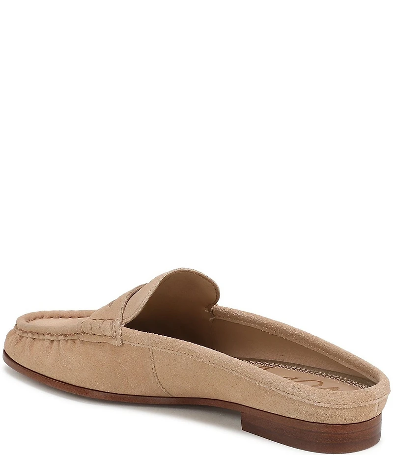 Sam Edelman Louella Suede Penny Loafer Mules