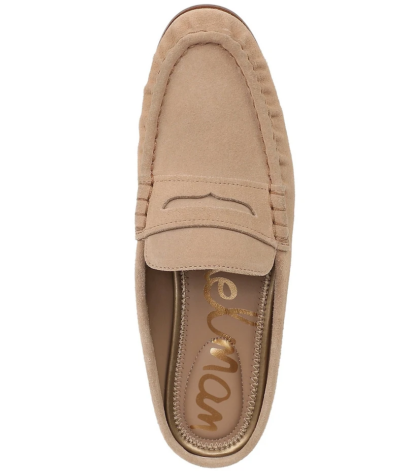 Sam Edelman Louella Suede Penny Loafer Mules