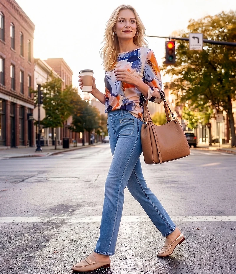 Sam Edelman Louella Suede Penny Loafer Mules