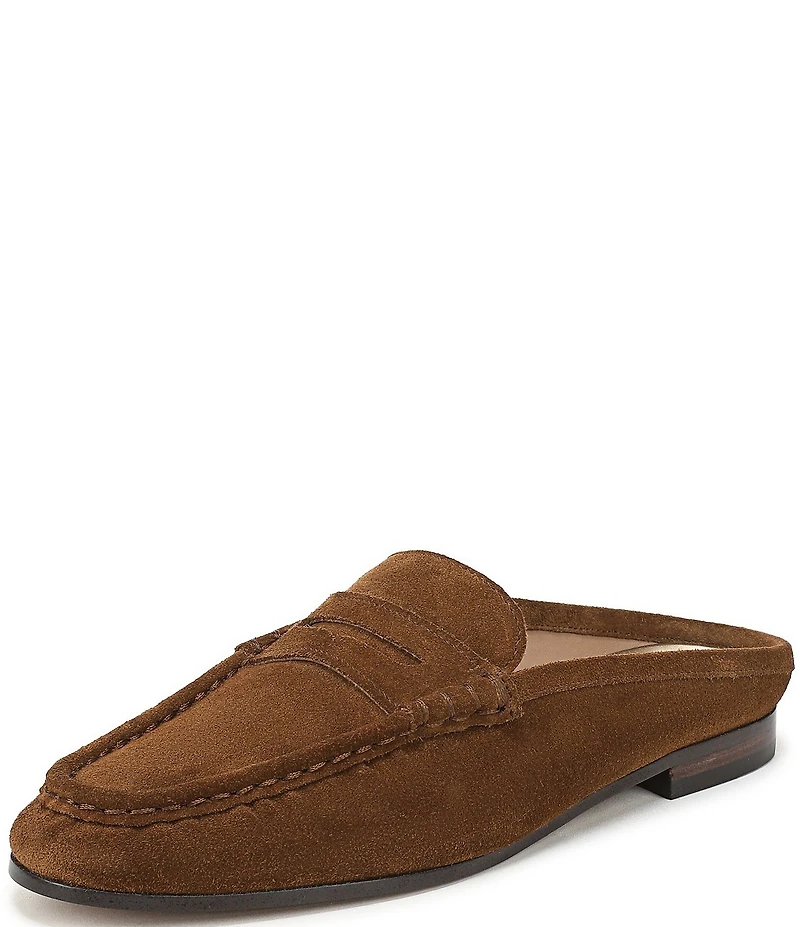 Sam Edelman Louella Suede Penny Loafer Mules