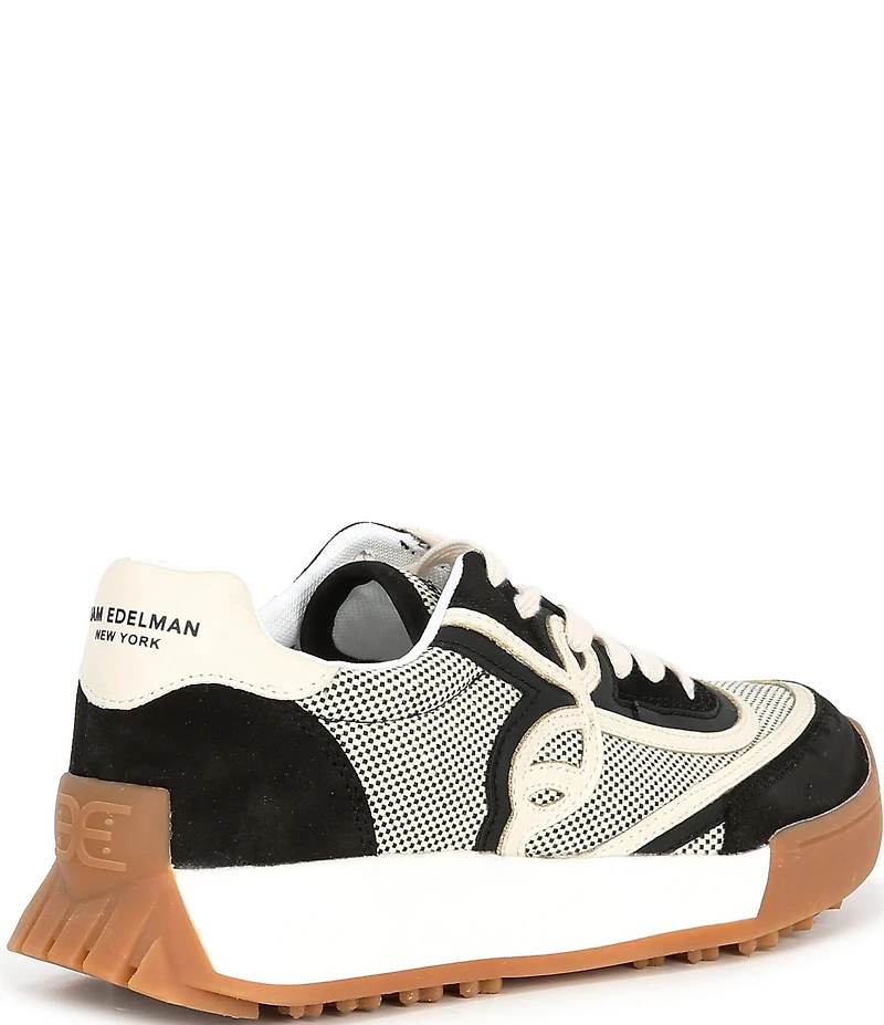 Sam Edelman Luna Logo Lace Up Retro Sneakers