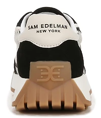Sam Edelman Luna Logo Lace Up Retro Sneakers