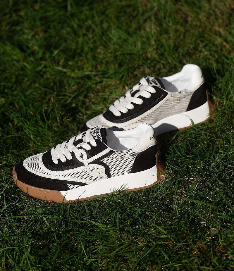 Sam Edelman Luna Logo Lace Up Retro Sneakers