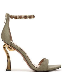 Sam Edelman Lyra Embellished Ankle Strap Dress Sandals
