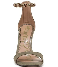 Sam Edelman Lyra Embellished Ankle Strap Dress Sandals