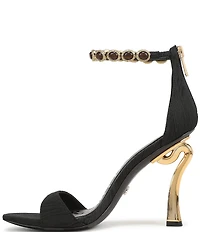 Sam Edelman Lyra Embellished Ankle Strap Dress Sandals