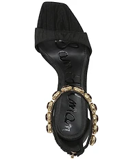 Sam Edelman Lyra Embellished Ankle Strap Dress Sandals