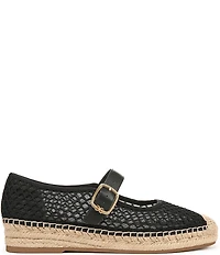 Sam Edelman Mackie Mesh Mary Jane Espadrille Flats