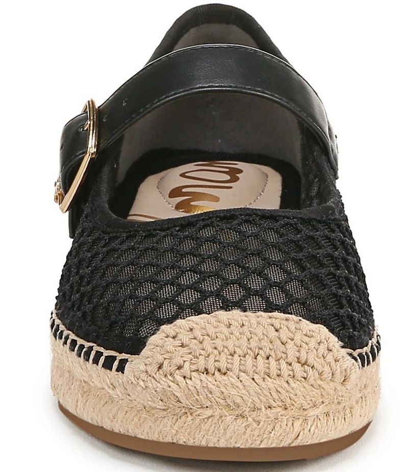 Sam Edelman Mackie Mesh Mary Jane Espadrille Flats