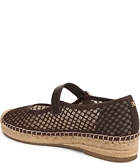 Sam Edelman Mackie Mesh Mary Jane Espadrille Flats
