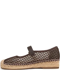 Sam Edelman Mackie Mesh Mary Jane Espadrille Flats
