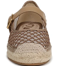 Sam Edelman Mackie Mesh Mary Jane Espadrille Flats
