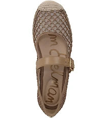 Sam Edelman Mackie Mesh Mary Jane Espadrille Flats