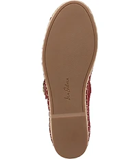 Sam Edelman Mackie Mesh Mary Jane Espadrille Flats