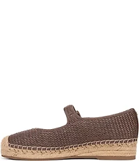 Sam Edelman Mackie Raffia Mary Jane Espadrille Flats