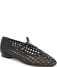 Sam Edelman Marcie Woven Raffia Bow Ballet Flats