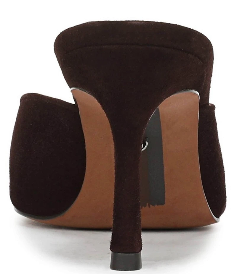 Sam Edelman Margeaux High Vamp Suede Pointed Toe Dress Mules