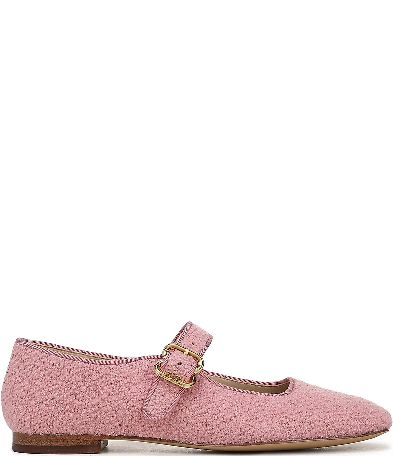 Sam Edelman Michaela Boucle Fabric Mary Jane Flats