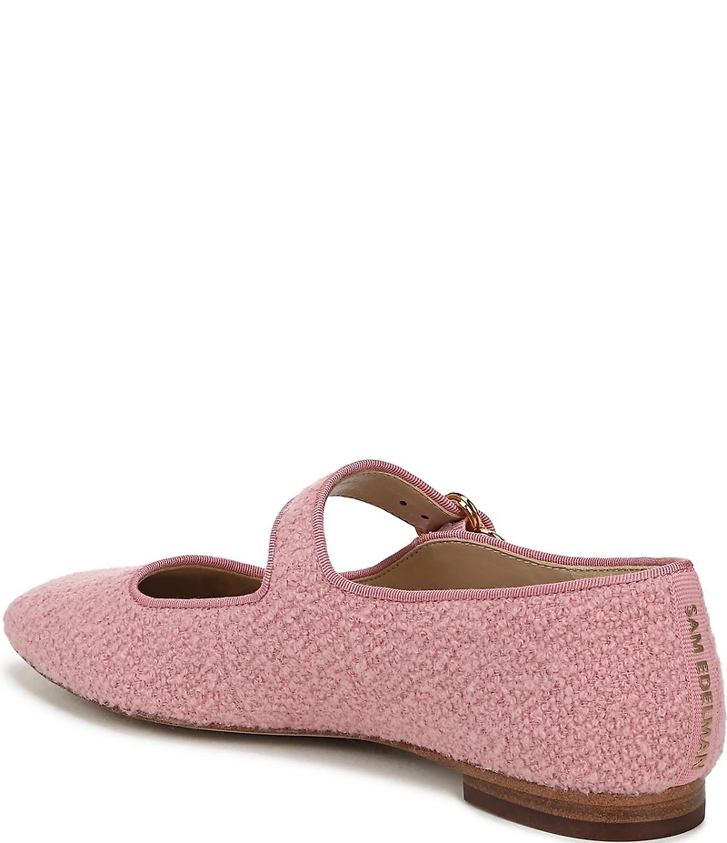 Sam Edelman Michaela Boucle Fabric Mary Jane Flats