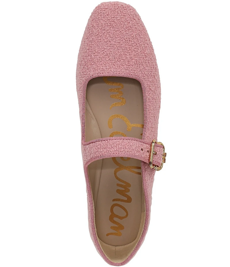 Sam Edelman Michaela Boucle Fabric Mary Jane Flats
