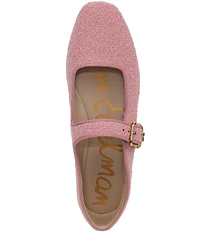 Sam Edelman Michaela Boucle Fabric Mary Jane Flats