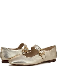 Sam Edelman Michaela Leather Mary Jane Flats