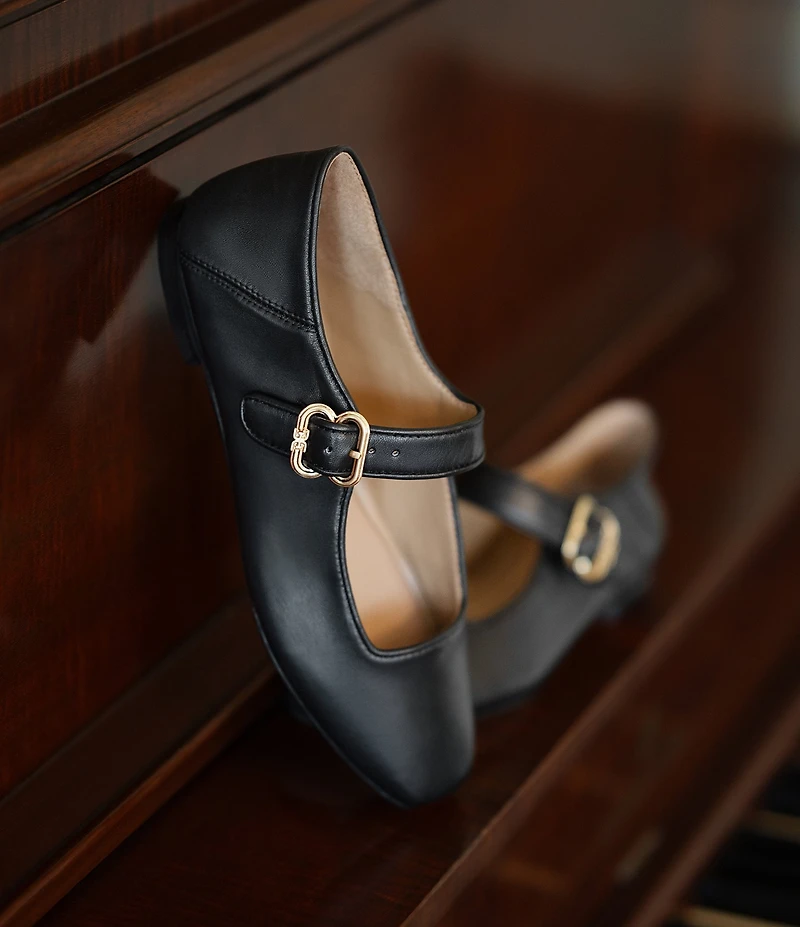 Sam Edelman Michaela Leather Mary Jane Flats