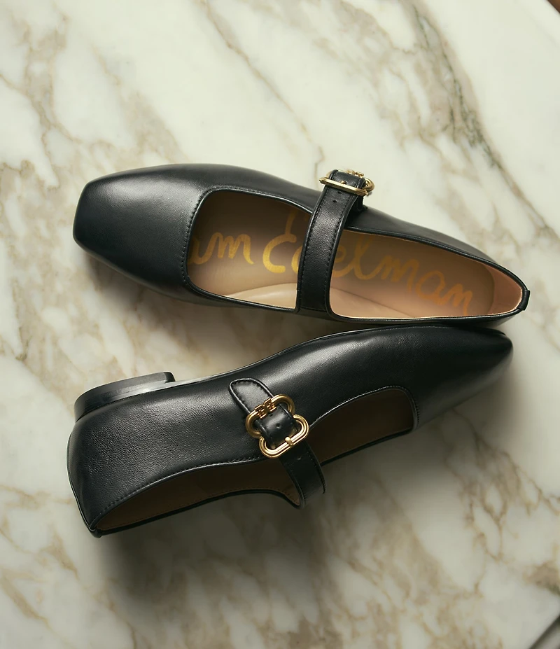 Sam Edelman Michaela Leather Mary Jane Flats