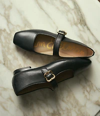 Sam Edelman Michaela Leather Mary Jane Flats