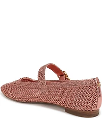 Sam Edelman Michaela Metallic Knit Mary Jane Flats