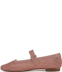 Sam Edelman Michaela Metallic Knit Mary Jane Flats