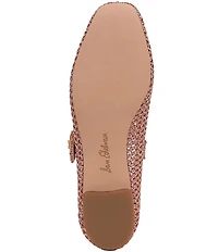 Sam Edelman Michaela Metallic Knit Mary Jane Flats