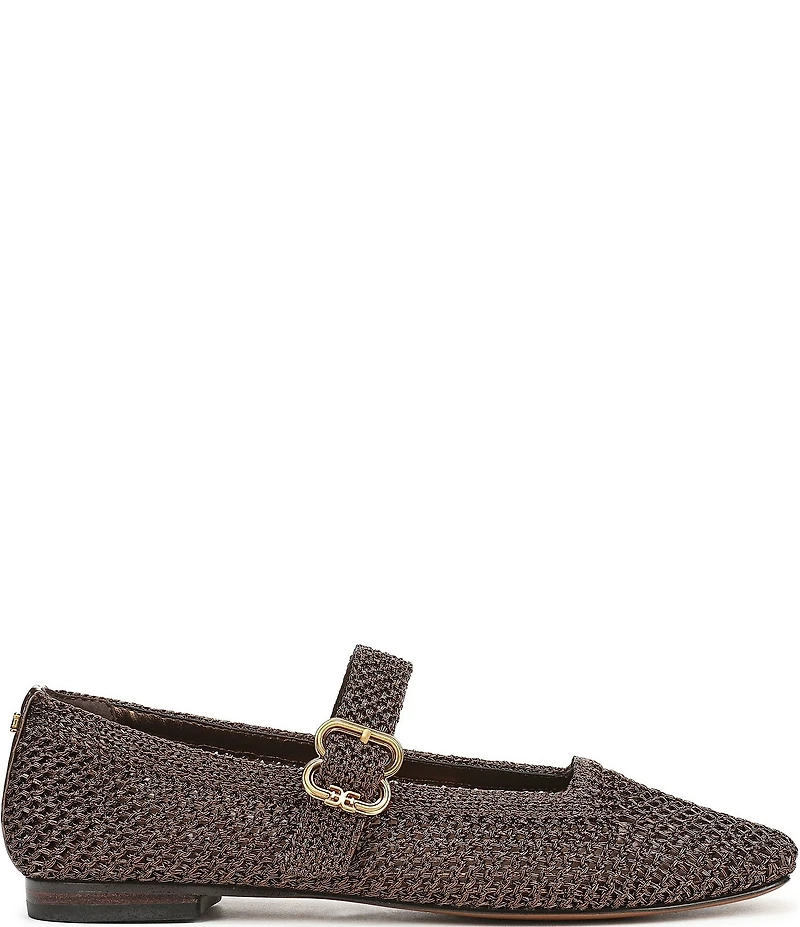 Sam Edelman Michaela Metallic Knit Mary Jane Flats