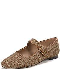 Sam Edelman Michaela Plaid Mary Jane Flats