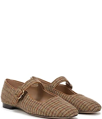 Sam Edelman Michaela Plaid Mary Jane Flats