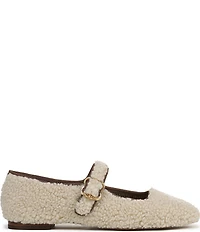 Sam Edelman Michaela Sherpa Mary Jane Flats