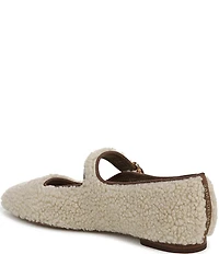 Sam Edelman Michaela Sherpa Mary Jane Flats