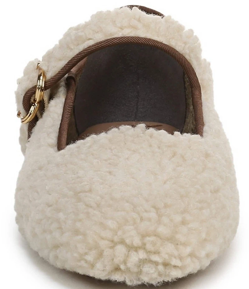 Sam Edelman Michaela Sherpa Mary Jane Flats