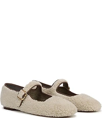 Sam Edelman Michaela Sherpa Mary Jane Flats