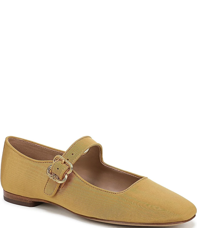 Sam Edelman Michaela Silk Fabric Mary Jane Flats