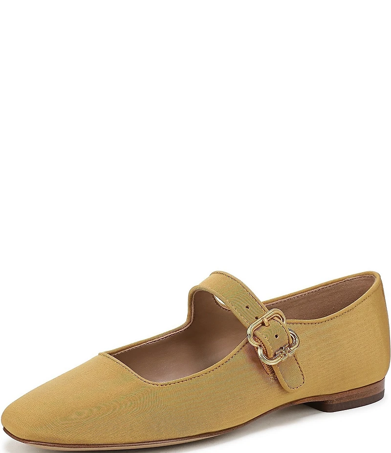 Sam Edelman Michaela Silk Fabric Mary Jane Flats