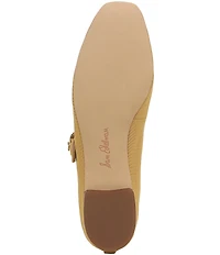 Sam Edelman Michaela Silk Fabric Mary Jane Flats